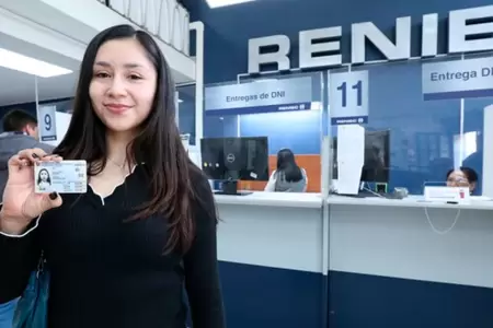 Reniec atiende el 13 de abril para recojo del DNI.