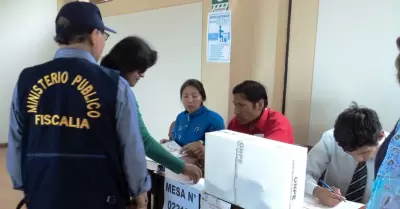 Ministerio P�blico despliega fiscales en elecciones 2026.