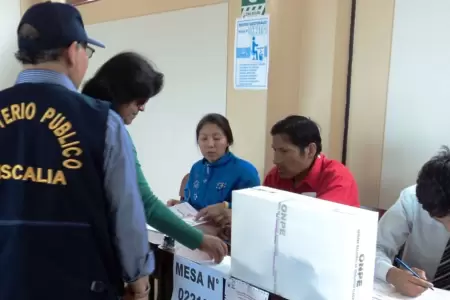 M�s de 6 mil fiscales resguardar�n las elecciones generales 2026.