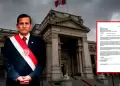 Caso Ollanta Humala: Expresidente solicita participar como agraviado en audiencia de sanci�n contra jueces