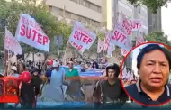 Sutep marcha exigiendo 6% del PBI para Educaci�n y revela respaldo a candidato: "Asumi� compromisos"