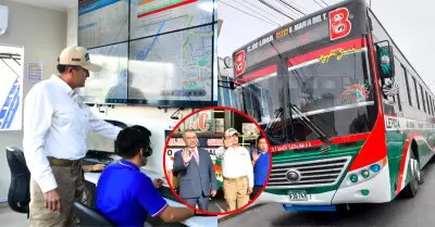 Ministerio del Interior implementa centro de monitoreo para buses de Santa Catal