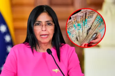 La presidenta venezolana dio la noticia tras anunciar previamente cambios para e