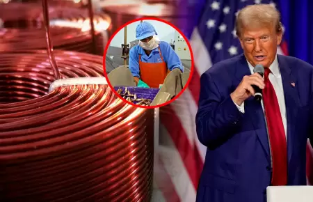 Medida incluye al cobre manufacturado dentro de los aranceles al metal.