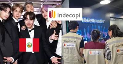 Indecopi fiscalizar� proceso de venta de entradas a conciertos de BTS en Per�.