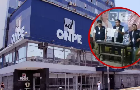 Tres colaboradores de ONPE despedidos por hacer propaganda pol�tica