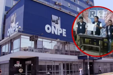 Tres colaboradores de ONPE despedidos por hacer propaganda pol�tica