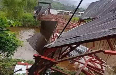 Puente colapsa en Amazonas