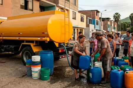 Corte de agua el 21 de abril