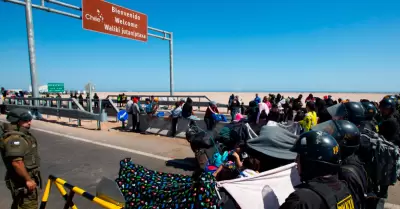 Estado de emergencia en Tacna.