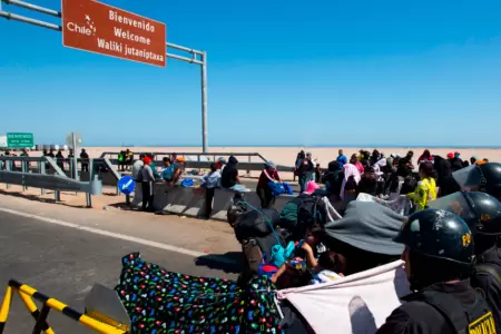 Estado de emergencia en Tacna.