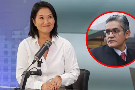 Keiko Fujimori fue investigada por el exfiscal Jos� Domingo P�rez.