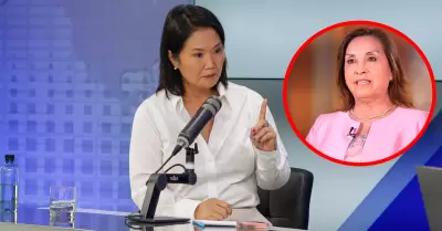 Keiko Fujimori deslinda del Gobierno de Dina Boluarte.