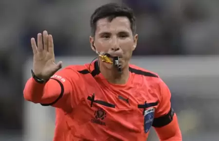 Kevin Ortega fue elegido como uno de los �rbitros para el Mundial 2026.