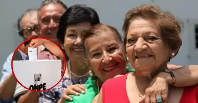 Elecciones 2026: Adultos mayores elegidos miembros de mesa