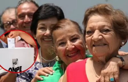 Elecciones 2026: Adultos mayores elegidos miembros de mesa