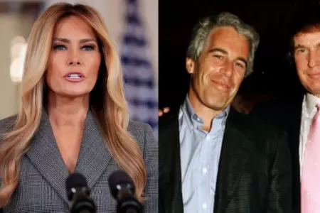 Melania Trump nega relaci�n con Jeffrey Epstein y lo llama "despreciable".