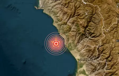 Sismo remece Lima hoy, jueves 9 de abril: Este fue el epicentro y magnitud del t