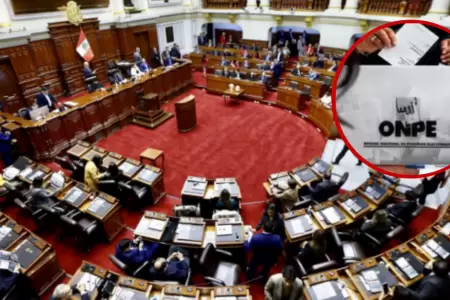 Valla electoral que se aplicar� para distribuci�n de esca�os en Congreso