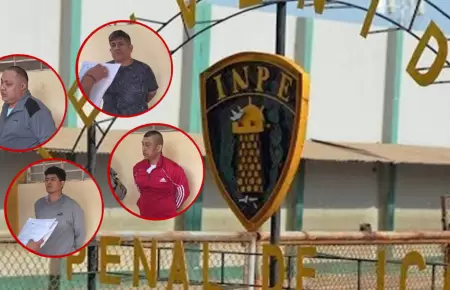 INPE traslada reos a dos centros penitenciarios tras mot�n