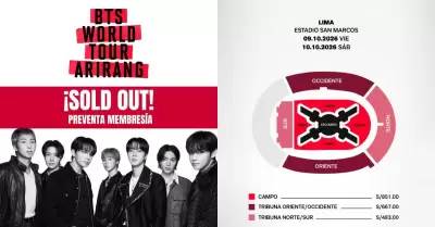 Per� es el primer lugar en la compra de boletos para los pr�ximos conciertos de 