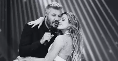 Tinelli y Milett estar�an juntos solo por contrato