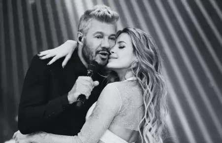 Tinelli y Milett estar�an juntos solo por contrato