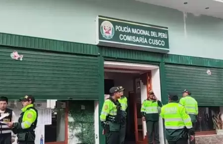 Polic�a muere al caer del cuarto piso de comisar� en Cusco