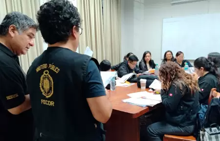 Operativo permite la captura de presuntos miembro de una red delictiva.