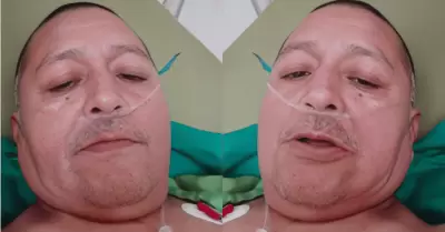 'Pompinchu' preocup� a seguidores al aparecer en una cama de hospital