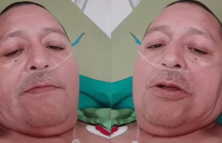 'Pompinchu' preocup� a seguidores al aparecer en una cama de hospital