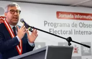 Jefe de la ONPE garantiza transparencia en elecciones generales: "No existe posibilidad de que exista un fraude"