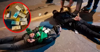 PNP captura a asaltantes de cambista.