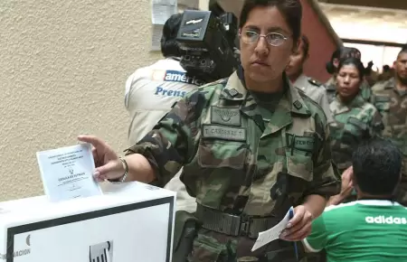 Mindef garantiza el voto de las Fuerza Armadas el 12 de abril.