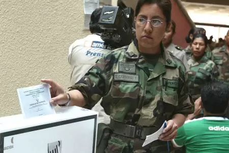 Mindef garantiza el voto de las Fuerza Armadas el 12 de abril.