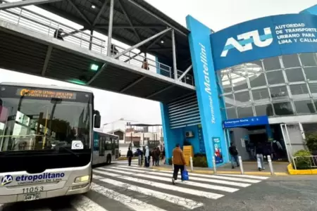 Horarios y servicios del Metropolitano para el domingo 12 de abril