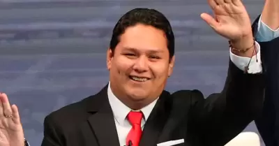 L�der aprista seguro de votos del norte peruano.