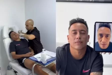 Christian Cueva se hace retoquito