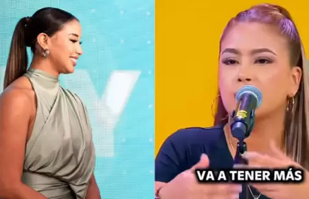 Delany L�pez destruye a Xiomy Kanashiro como conductora