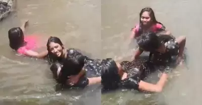 Adolescentes mueren ahogadas por tomarse foto en cascada