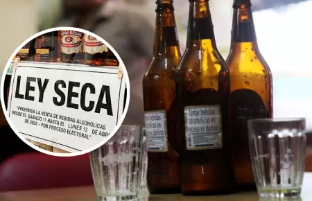 Ley Seca regir� a partir de este s�bado 12 de abril