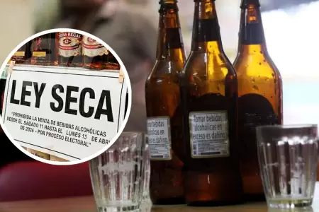 Ley Seca regir� a partir de este s�bado 12 de abril
