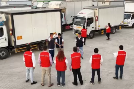 Contralor�a supervisa el despliegue de material electoral en Lima y Callao