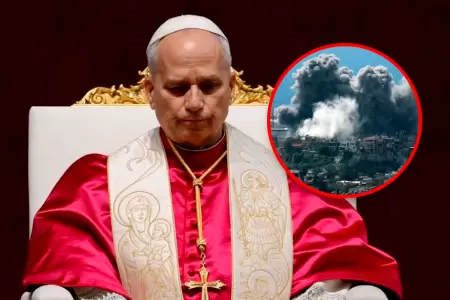 El Santo Padre realiz� una vigilia en el Vaticano par rezar por la paz.