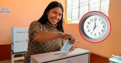 ONPE estableci� el tiempo real para votar en las elecciones