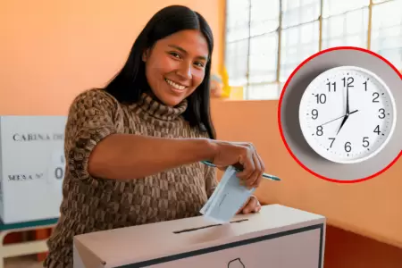 ONPE estableci� el tiempo real para votar en las elecciones