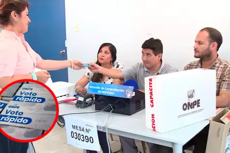 El voto r�pido evita las largas colas.