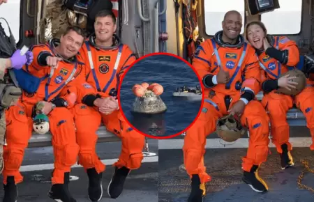 �Los astronautas de Artemis II sufrieron cambios f�sicos al regresar a la Tierra