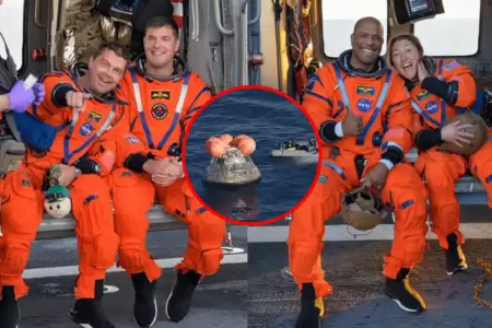 �Los astronautas de Artemis II sufrieron cambios f�sicos al regresar a la Tierra