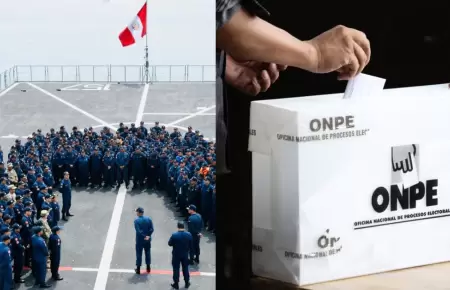 Elecciones 2026: 5700 efectivos navales resguardar�n m�s de 500 locales de votac